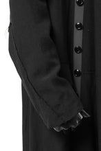 画像をギャラリービューアに読み込む, KLASICA HM-C DOUBLE BREASTED COAT / MONOTONE HOUND TOOTH (BLACK)