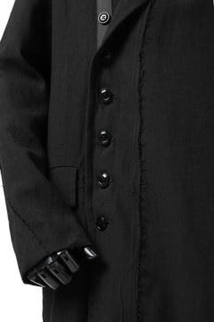 画像をギャラリービューアに読み込む, KLASICA HM-C DOUBLE BREASTED COAT / MONOTONE HOUND TOOTH (BLACK)