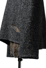 画像をギャラリービューアに読み込む, SOSNOVSKA CRAWLED OUT POCKET KNIT SWEATER (BLACK)