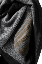 画像をギャラリービューアに読み込む, SOSNOVSKA CRAWLED OUT POCKET KNIT SWEATER (BLACK)