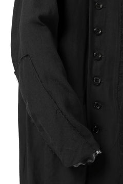 画像をギャラリービューアに読み込む, KLASICA HM-C DOUBLE BREASTED COAT / MONOTONE HOUND TOOTH (BLACK)