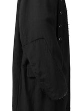 画像をギャラリービューアに読み込む, KLASICA HM-C DOUBLE BREASTED COAT / MONOTONE HOUND TOOTH (BLACK)