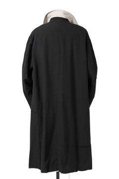 画像をギャラリービューアに読み込む, KLASICA HM-C DOUBLE BREASTED COAT / MONOTONE HOUND TOOTH (BLACK)