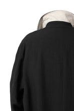 画像をギャラリービューアに読み込む, KLASICA HM-C DOUBLE BREASTED COAT / MONOTONE HOUND TOOTH (BLACK)