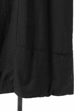 画像をギャラリービューアに読み込む, KLASICA HM-C DOUBLE BREASTED COAT / MONOTONE HOUND TOOTH (BLACK)