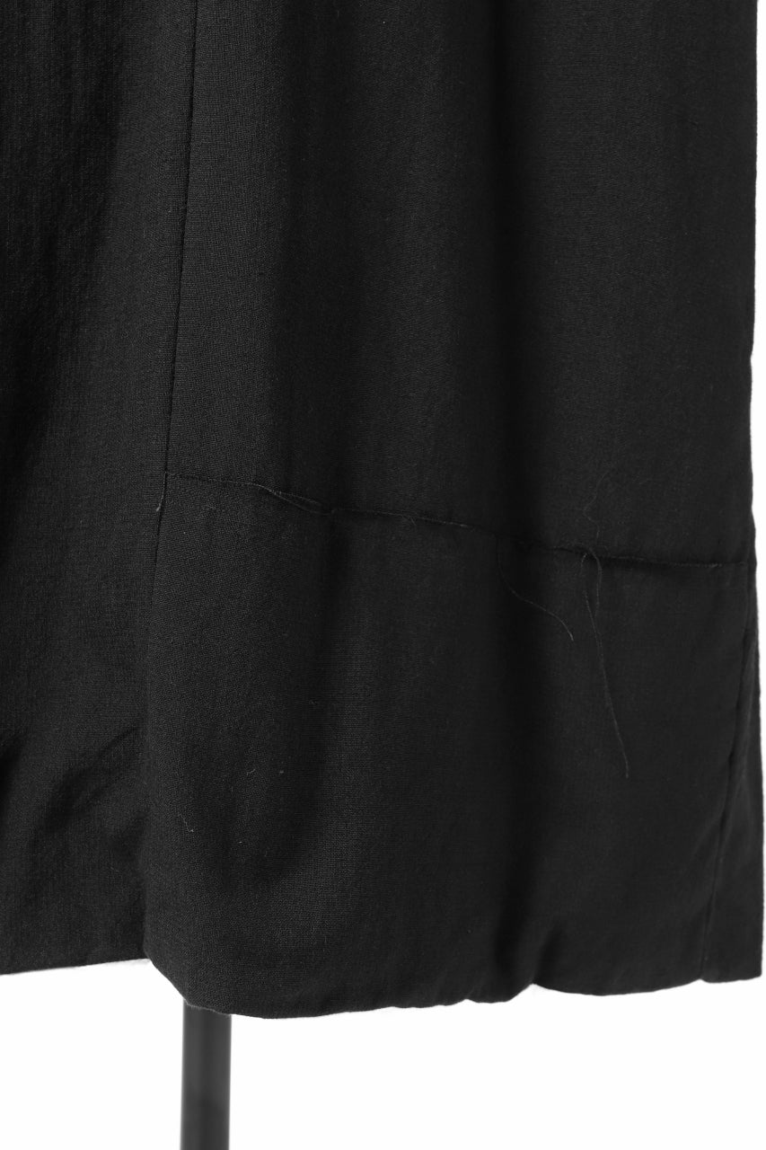 画像をギャラリービューアに読み込む, KLASICA HM-C DOUBLE BREASTED COAT / MONOTONE HOUND TOOTH (BLACK)