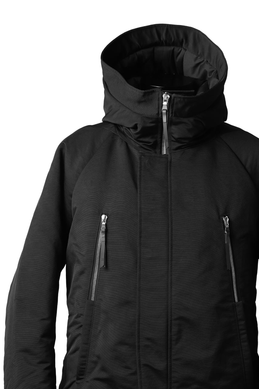 画像をギャラリービューアに読み込む, 11 BY BORIS BIDJAN SABERI PADDED HOODIE JACKET "J17-F-1323" (BLACK)