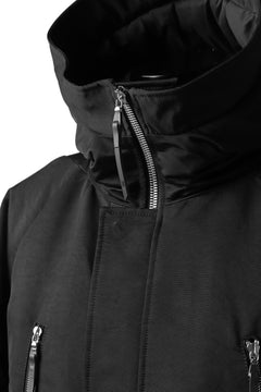 画像をギャラリービューアに読み込む, 11 BY BORIS BIDJAN SABERI PADDED HOODIE JACKET "J17-F-1323" (BLACK)