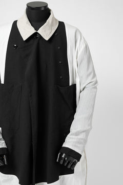 画像をギャラリービューアに読み込む, KLASICA HM-C DOUBLE BREASTED COAT / MONOTONE HOUND TOOTH (BLACK)