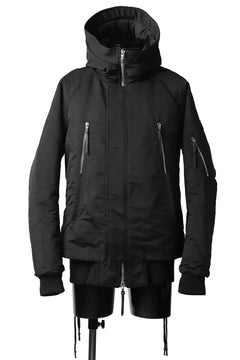 画像をギャラリービューアに読み込む, 11 BY BORIS BIDJAN SABERI PADDED HOODIE JACKET "J17-F-1323" (BLACK)