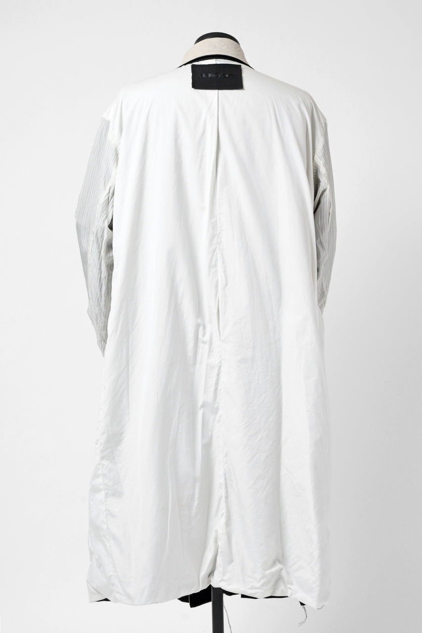 画像をギャラリービューアに読み込む, KLASICA HM-C DOUBLE BREASTED COAT / MONOTONE HOUND TOOTH (BLACK)