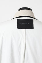 画像をギャラリービューアに読み込む, KLASICA HM-C DOUBLE BREASTED COAT / MONOTONE HOUND TOOTH (BLACK)