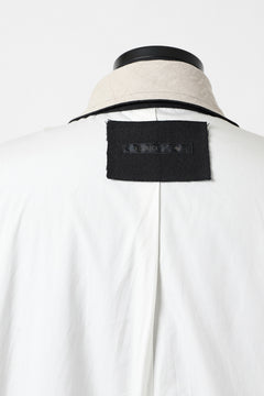 画像をギャラリービューアに読み込む, KLASICA HM-C DOUBLE BREASTED COAT / MONOTONE HOUND TOOTH (BLACK)