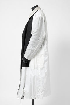 画像をギャラリービューアに読み込む, KLASICA HM-C DOUBLE BREASTED COAT / MONOTONE HOUND TOOTH (BLACK)