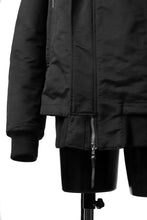 画像をギャラリービューアに読み込む, 11 BY BORIS BIDJAN SABERI PADDED HOODIE JACKET "J17-F-1323" (BLACK)