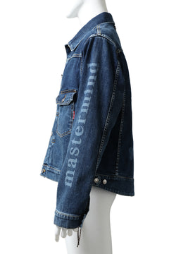 画像をギャラリービューアに読み込む, mastermind JAPAN TYPE-1st TRUCKER JACKET / 2WAY STRETCH DENIM (INDIGO)
