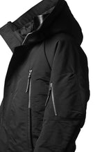 画像をギャラリービューアに読み込む, 11 BY BORIS BIDJAN SABERI PADDED HOODIE JACKET "J17-F-1323" (BLACK)