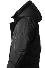画像をギャラリービューアに読み込む, 11 BY BORIS BIDJAN SABERI PADDED HOODIE JACKET "J17-F-1323" (BLACK)