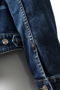 画像をギャラリービューアに読み込む, mastermind JAPAN TYPE-1st TRUCKER JACKET / 2WAY STRETCH DENIM (INDIGO)