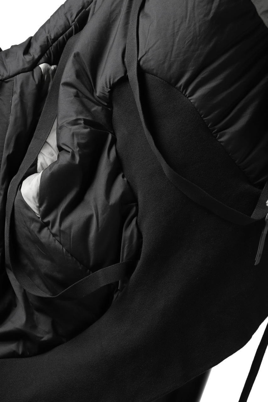 画像をギャラリービューアに読み込む, 11 BY BORIS BIDJAN SABERI PADDED HOODIE JACKET "J17-F-1323" (BLACK)