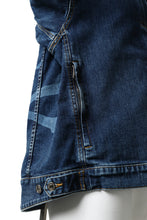 画像をギャラリービューアに読み込む, mastermind JAPAN TYPE-1st TRUCKER JACKET / 2WAY STRETCH DENIM (INDIGO)