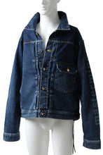 画像をギャラリービューアに読み込む, mastermind JAPAN TYPE-1st TRUCKER JACKET / 2WAY STRETCH DENIM (INDIGO)