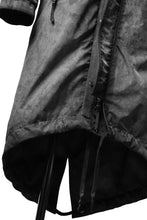 画像をギャラリービューアに読み込む, 11 BY BORIS BIDJAN SABERI PADDED MODS COAT &quot;J20-F-1317&quot; (DIRTY GREY)