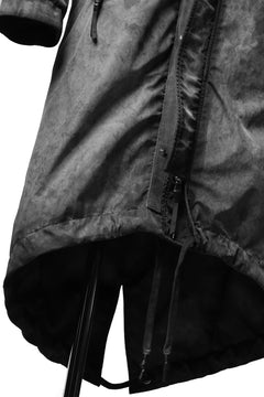 画像をギャラリービューアに読み込む, 11 BY BORIS BIDJAN SABERI PADDED MODS COAT "J20-F-1317" (DIRTY GREY)