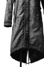 画像をギャラリービューアに読み込む, 11 BY BORIS BIDJAN SABERI PADDED MODS COAT &quot;J20-F-1317&quot; (DIRTY GREY)