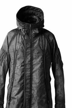 画像をギャラリービューアに読み込む, 11 BY BORIS BIDJAN SABERI PADDED MODS COAT "J20-F-1317" (DIRTY GREY)