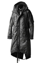 画像をギャラリービューアに読み込む, 11 BY BORIS BIDJAN SABERI PADDED MODS COAT "J20-F-1317" (DIRTY GREY)