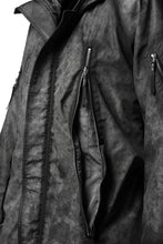 画像をギャラリービューアに読み込む, 11 BY BORIS BIDJAN SABERI PADDED MODS COAT "J20-F-1317" (DIRTY GREY)