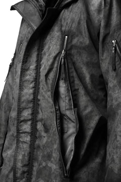 画像をギャラリービューアに読み込む, 11 BY BORIS BIDJAN SABERI PADDED MODS COAT "J20-F-1317" (DIRTY GREY)