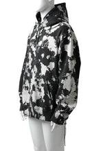 Load image into Gallery viewer, mastermind JAPAN SWEAT HOODIE / BLEACH & TIE DYE (BLACK x WHITE)