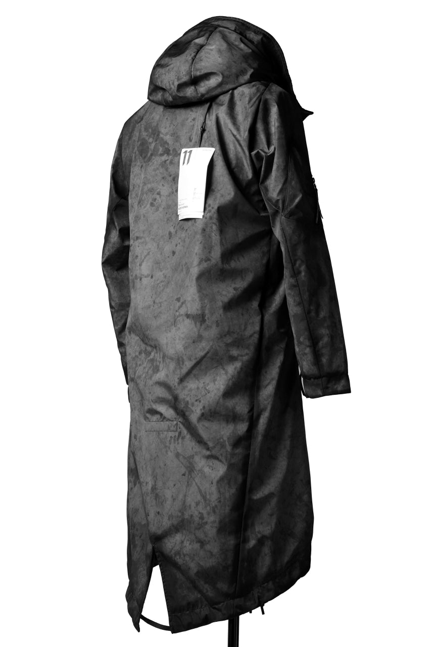 画像をギャラリービューアに読み込む, 11 BY BORIS BIDJAN SABERI PADDED MODS COAT "J20-F-1317" (DIRTY GREY)