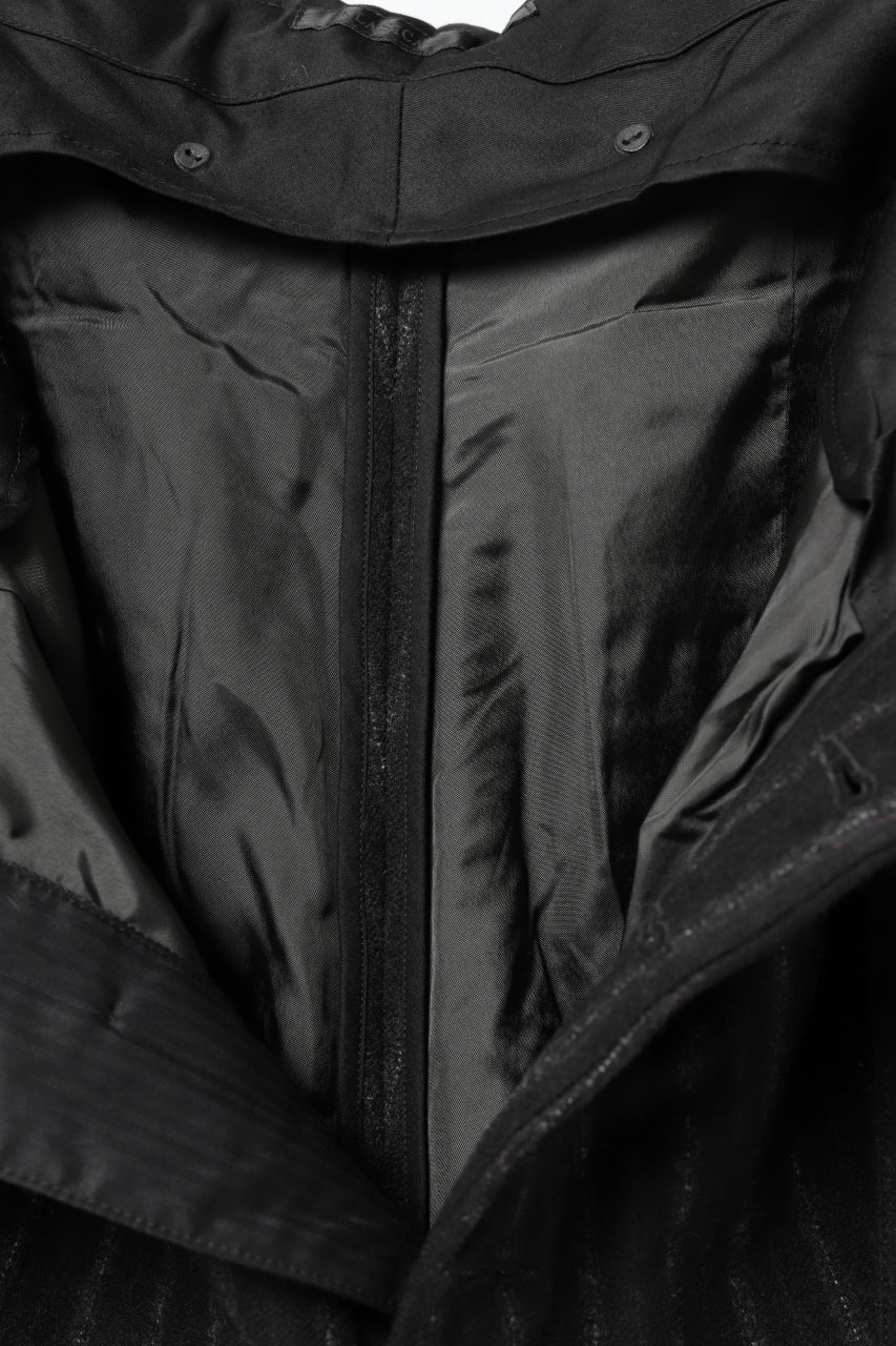 画像をギャラリービューアに読み込む, KLASICA BARREL SUSPENDER TROUSERS / WOOL FLANNEL (VINTAGE STRIPE)