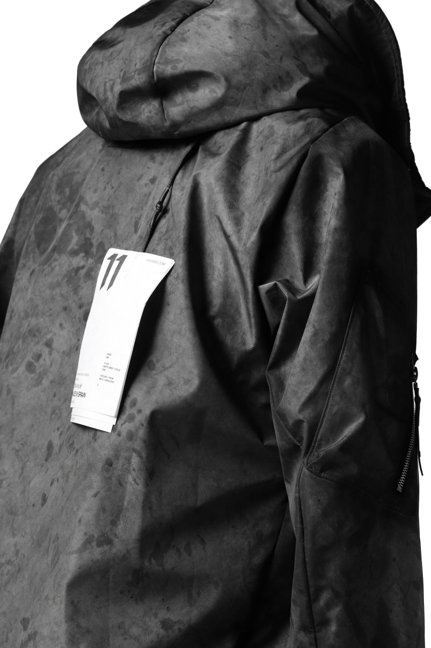画像をギャラリービューアに読み込む, 11 BY BORIS BIDJAN SABERI PADDED MODS COAT "J20-F-1317" (DIRTY GREY)