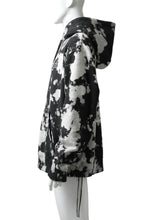 Load image into Gallery viewer, mastermind JAPAN SWEAT HOODIE / BLEACH & TIE DYE (BLACK x WHITE)