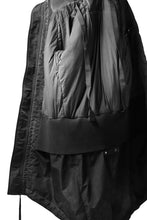 画像をギャラリービューアに読み込む, 11 BY BORIS BIDJAN SABERI PADDED MODS COAT "J20-F-1317" (DIRTY GREY)