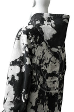 Load image into Gallery viewer, mastermind JAPAN SWEAT HOODIE / BLEACH & TIE DYE (BLACK x WHITE)