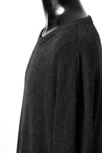 Load image into Gallery viewer, KLASICA ASLEEP CREW NECK KNIT SWEATER / WEANER WOOL RIB (SHADOW)