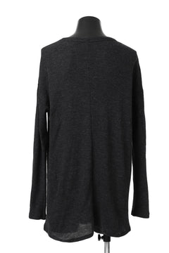 Load image into Gallery viewer, KLASICA ASLEEP CREW NECK KNIT SWEATER / WEANER WOOL RIB (SHADOW)