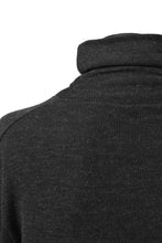 画像をギャラリービューアに読み込む, KLASICA SMOKE TURTLE NECK KNIT SWEATER / WEANER WOOL RIB (SHADOW)