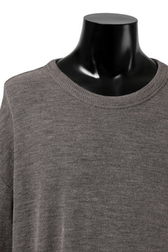 Load image into Gallery viewer, KLASICA ASLEEP CREW NECK KNIT SWEATER / WEANER WOOL RIB (FAWN)