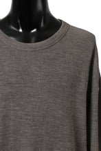 Load image into Gallery viewer, KLASICA ASLEEP CREW NECK KNIT SWEATER / WEANER WOOL RIB (FAWN)