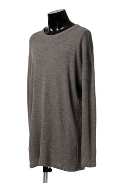 Load image into Gallery viewer, KLASICA ASLEEP CREW NECK KNIT SWEATER / WEANER WOOL RIB (FAWN)