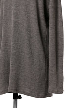 Load image into Gallery viewer, KLASICA ASLEEP CREW NECK KNIT SWEATER / WEANER WOOL RIB (FAWN)