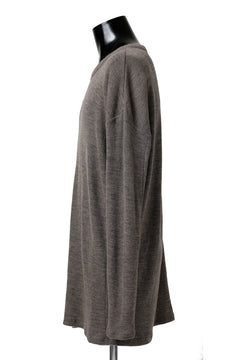 Load image into Gallery viewer, KLASICA ASLEEP CREW NECK KNIT SWEATER / WEANER WOOL RIB (FAWN)