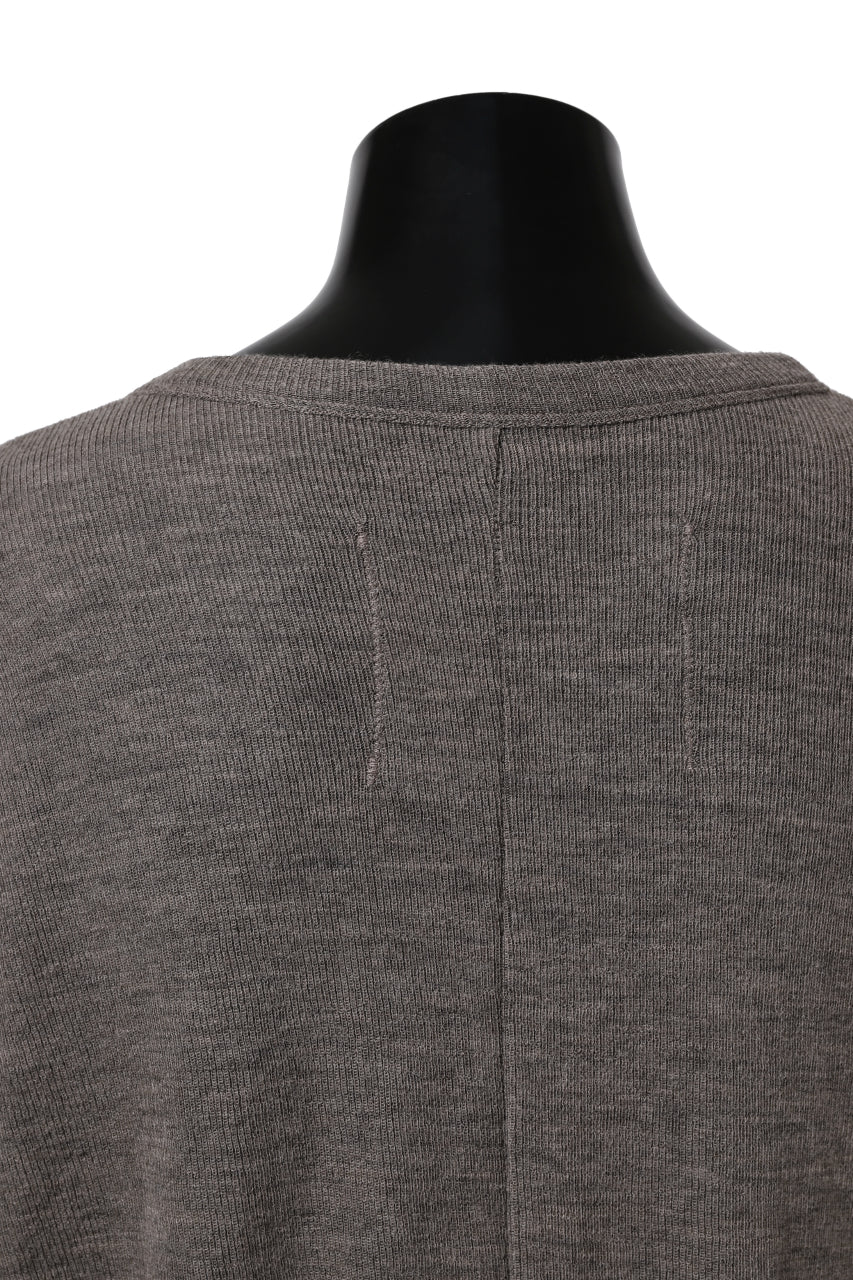 Load image into Gallery viewer, KLASICA ASLEEP CREW NECK KNIT SWEATER / WEANER WOOL RIB (FAWN)