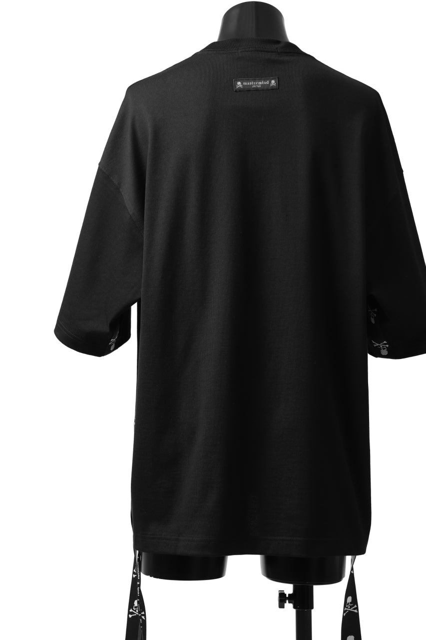 画像をギャラリービューアに読み込む, mastermind JAPAN TAPE DETAIL BOXYFIT T-SHIRT (BLACK)
